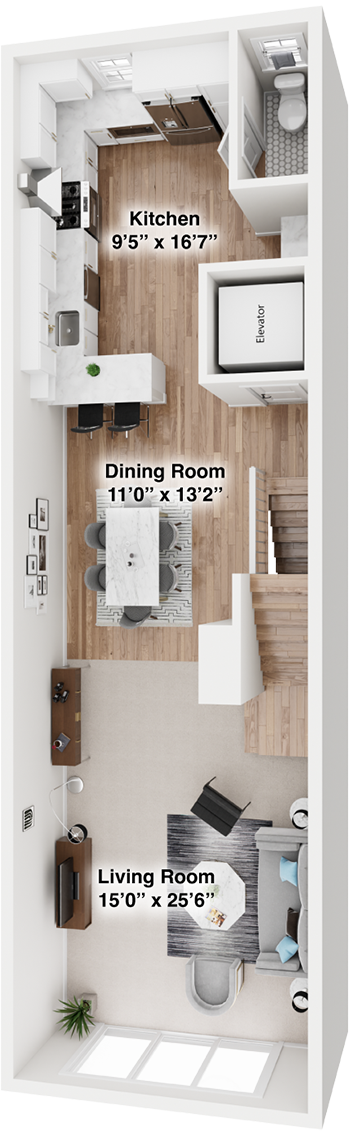 Azalea Red Bank - 6.02 - 68 Hudson Ave - First Floor