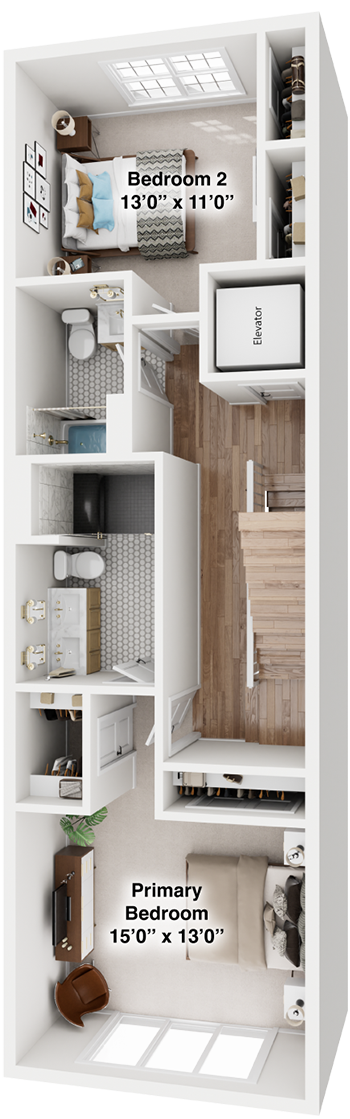 Azalea Red Bank - 6.02 - 68 Hudson Ave - Second Floor