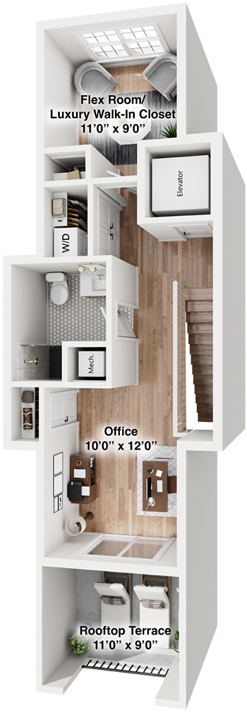 Azalea Red Bank - 6.02 - 68 Hudson Ave - Third Floor